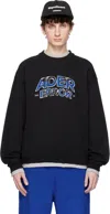 Ader Error Black Edca Product. 45 Sweatshirt In Black