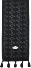 Ader Error Black Fluic Scarf In Black