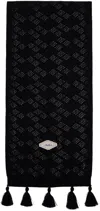 Ader Error Black Fluic Scarf In Black