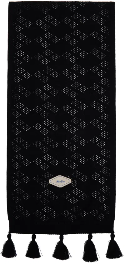 Ader Error Black Fluic Scarf