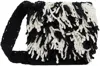 Ader Error Black Fringed Bag In Black