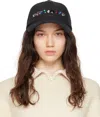 Ader Error Black Gemma Cap In Black