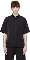 Ader Error Black Half Sleeve Product. 57 Shirt In Black