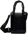 Ader Error Black Knotted Bag In Noir
