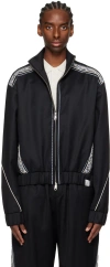 Ader Error Black Lawn Jacket In Noir