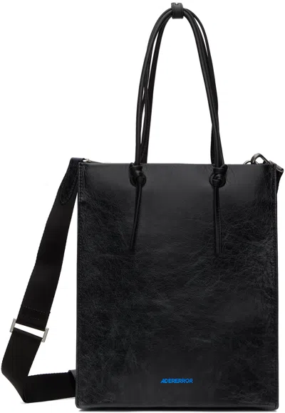 Ader Error Black Leather Tote