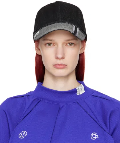 Ader Error Black Leven Cap In Noir