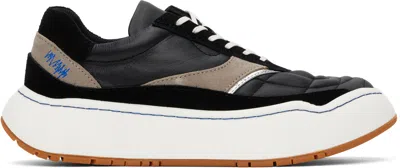 ADER ERROR BLACK LOG WEM SNEAKERS