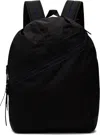 Ader Error Black Logo Patch Backpack In Black