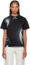 Ader Error Black Nowia T-shirt In Noir