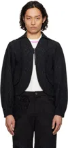 Ader Error Black Orbe Product. 19 Jacket In Black