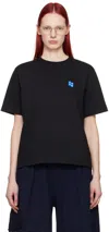 ADER ERROR BLACK SIGNIFICANT PATCH T-SHIRT