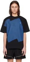 ADER ERROR BLACK SIGNIFICANT PATCH T-SHIRT
