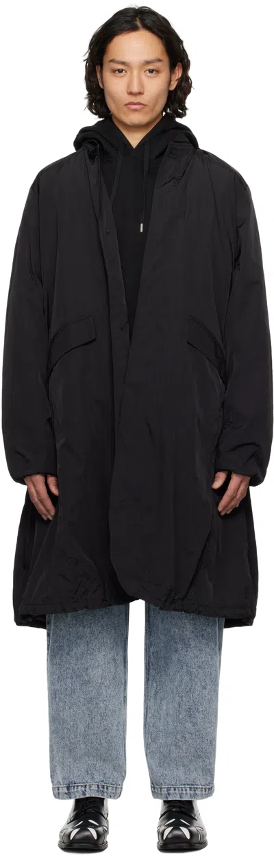 Ader Error Black Product. 26 Coat