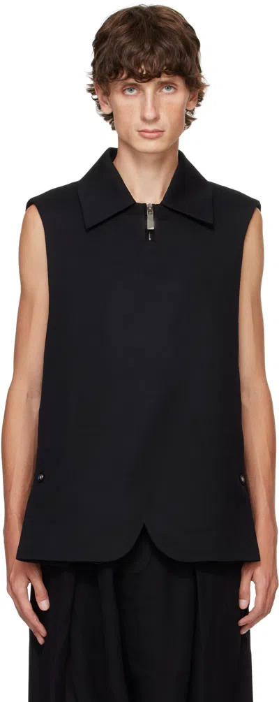 Ader Error Black Product. 27 Vest In Noir