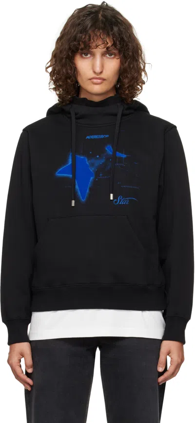 ADER ERROR BLACK PRODUCT. 35 HOODIE