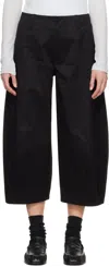 ADER ERROR BLACK PRODUCT. 83 TROUSERS