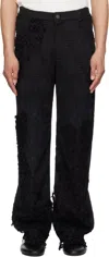 Ader Error Product. 90 Trousers In Black