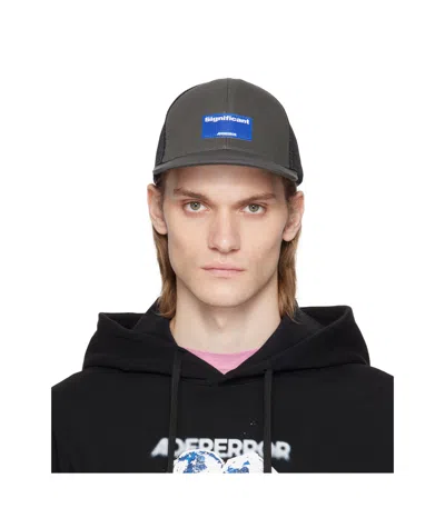ADER ERROR BLACK SIG; 'SIGNIFICANT' TAG 01 CAP