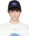 Ader Error Patterned Hat In Noir