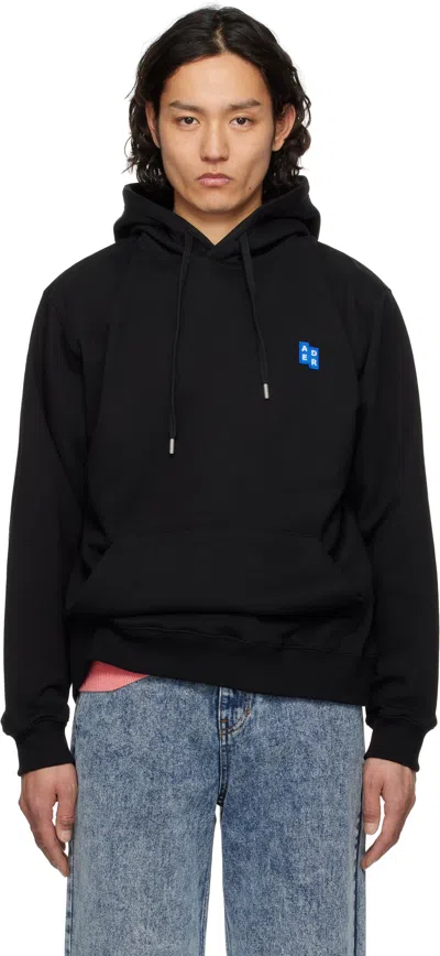 ADER ERROR BLACK SIG; TRS TAG 01 HOODIE