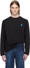 Ader Error Trs Tag 01 Ls T-shirt In Noir