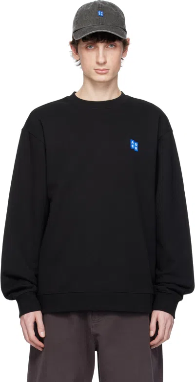 ADER ERROR BLACK SIG; TRS TAG 01 SWEATSHIRT
