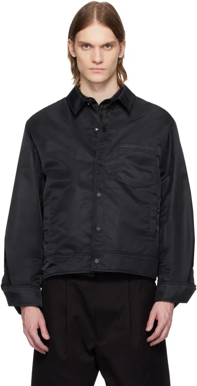 ADER ERROR BLACK SIG; TRS TAG 02 JACKET