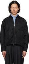 Ader Error Long Sleeve Casual Jacket In Noir