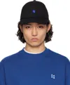 Ader Error Black Sig; Trs Tag Cap In Noir