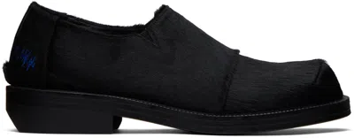 Ader Error Black Square Loafers In Noir