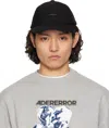 Ader Error Logo Baseball Cap In Black