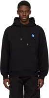 ADER ERROR BLACK SIGNIFICANT TRS TAG HOODIE