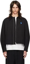 ADER ERROR BLACK TRS TAG JACKET