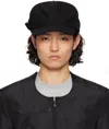 Ader Error Black Wool Cap In Black