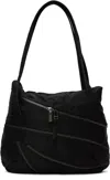 Ader Error Black Zip Tote In Black