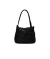 Ader Error Black Zip Tote In Black