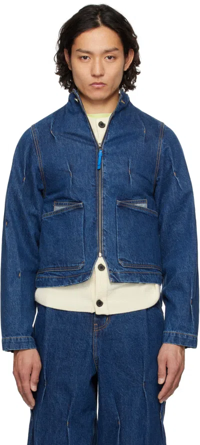 Ader Error Blue 0108 Denim Jacket