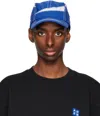 ADER ERROR BLUE & WHITE CONTRAST STITCH CAP