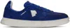 Ader Error Raff Suede Sneakers In Blue