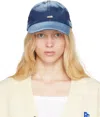 Ader Error Blue Denim Cap In Blue
