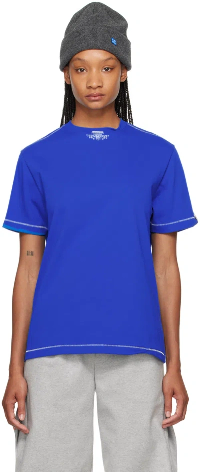 Ader Error Blue Langle T-shirt