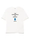 Ader Error White Blue Net Product. 49 T-shirt In White
