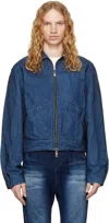Ader Error Blue Product. 25 Denim Jacket In Blue
