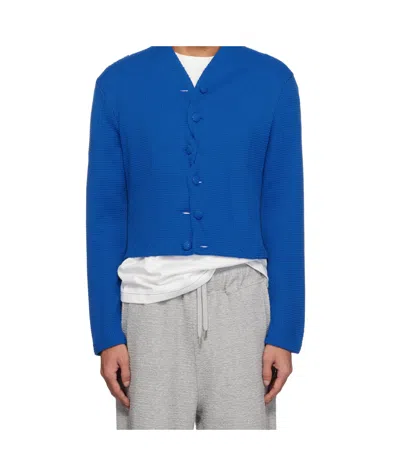 ADER ERROR BLUE PRODUCT. 62 CARDIGAN