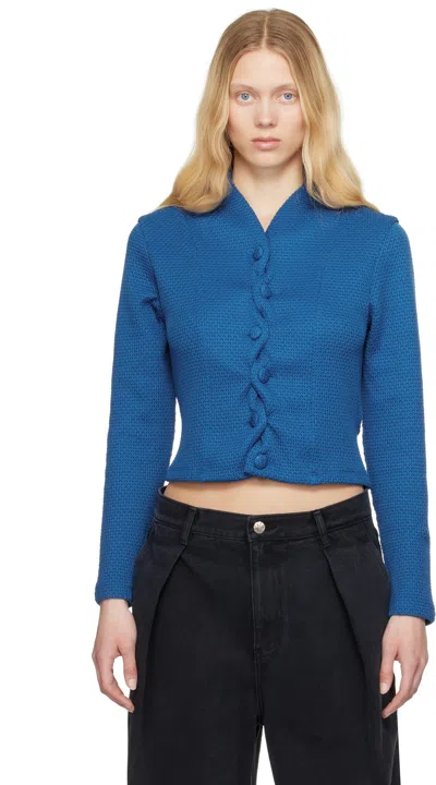 Ader Error Blue Product. 62 Cardigan