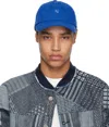 Ader Error Blue Sig; Trs Tag 01 Cap In Blue