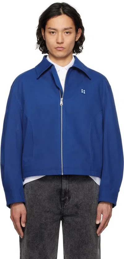 ADER ERROR BLUE SIG; TRS TAG 01 JACKET