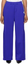 Ader Error Blue Siz Sweatpants In Blue