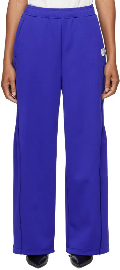 Ader Error Blue Siz Sweatpants